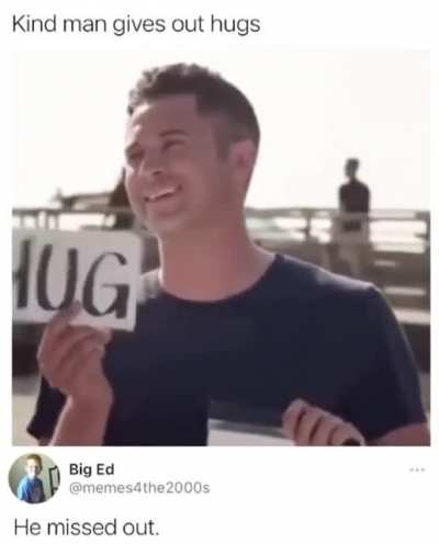 A kind man indeed.