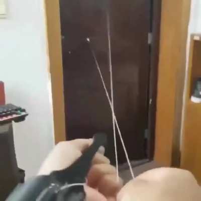 This guy made a web shooter