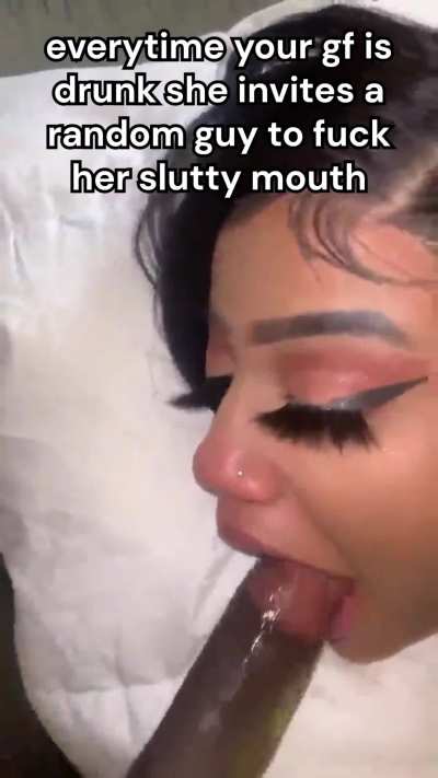 she loves the feeling of strangers using her like a fucktoy