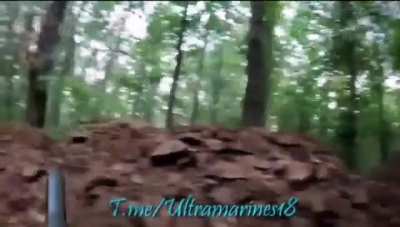 Awesome footage of Ukrainian Marines getting after it in the trenches