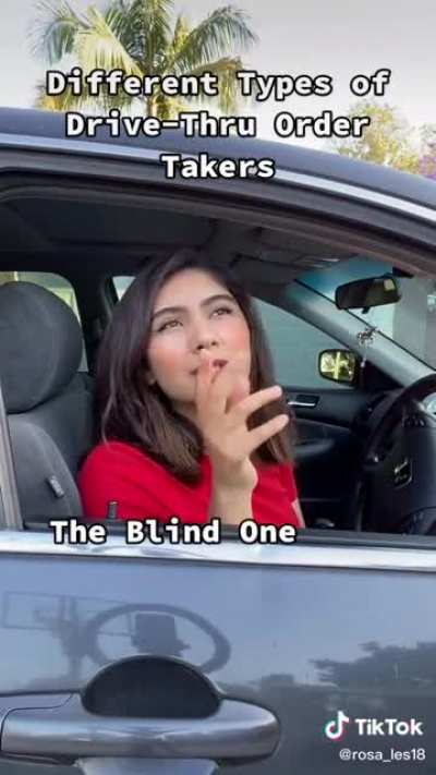 Ordering at the drive-thru