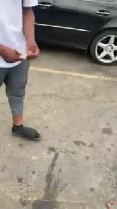 Keying someone’s car