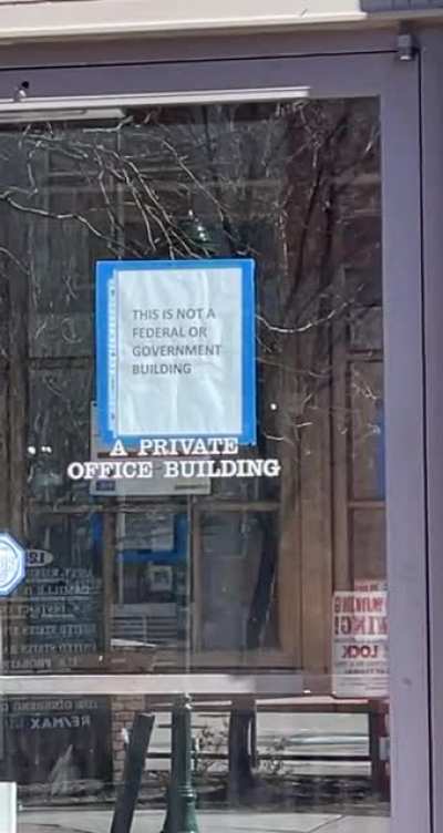 Think I found a men in black headquarters