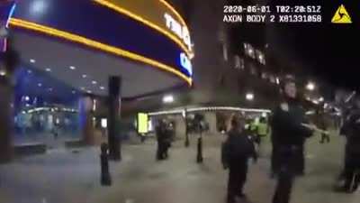 Meanwhile in Boston : Cop caught on camera bragging about running over BLM protesters with his car.