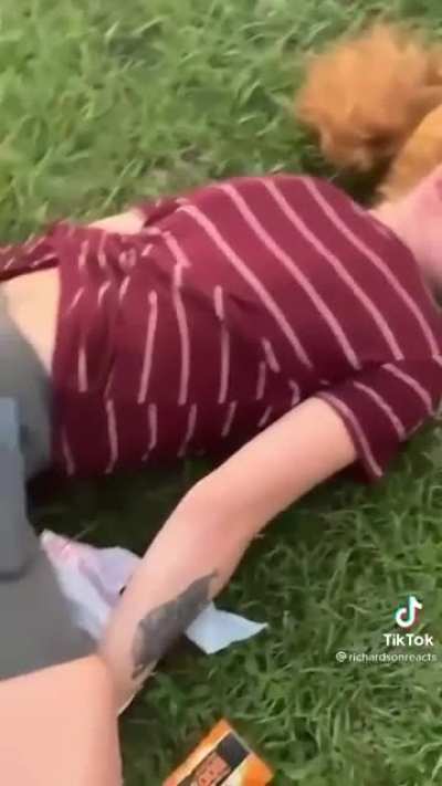 The guy wasn't expecting that face