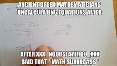 haha math is so bad amirite fellow retards😂😂