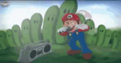 go mario oh oh go mario yeah