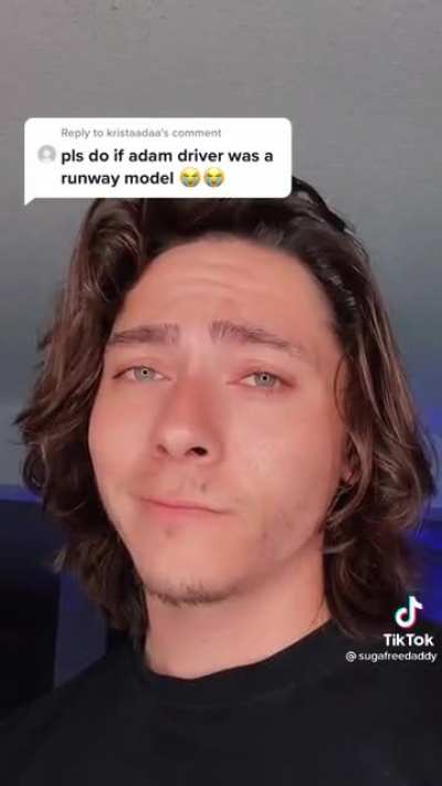 Adam Driver runway walk