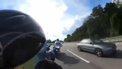 WCGW Recording yourself riding 'Superman' on a motorcycle