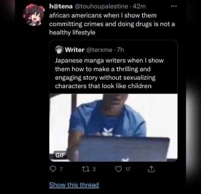 Twitter moment