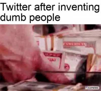 I bet Jack Dorsey is swimming in dumb people money right now