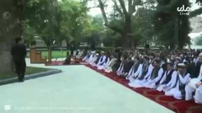 Being calm and keep on praying while bombs hitting around in Kabul!