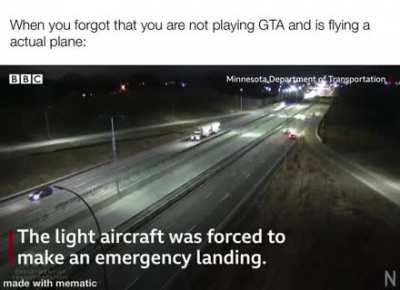 The engine failure is just a excuse