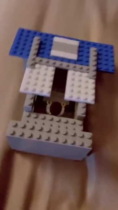 This Lego structure for zoom meetings