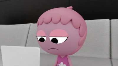 Unfunny cutscene voice over