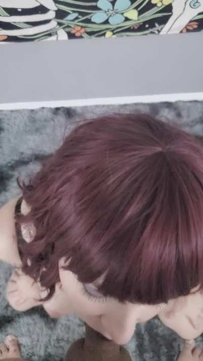 Goth blowjob!