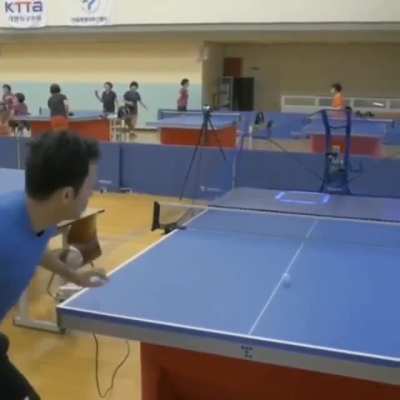 Professional Ping Pong training machine