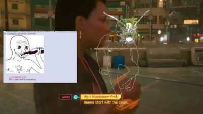 Leaked cyberpunk 2077 gameplay