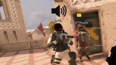 Siege with the boys be like