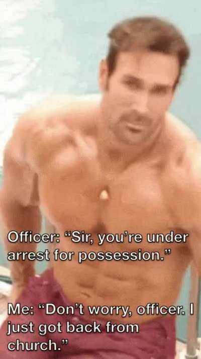 I appreciate the concern, officer