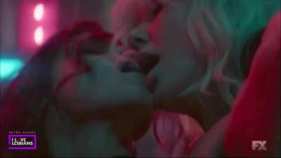Retro Scenes: Charlize Theron & Sofia Boutella - 