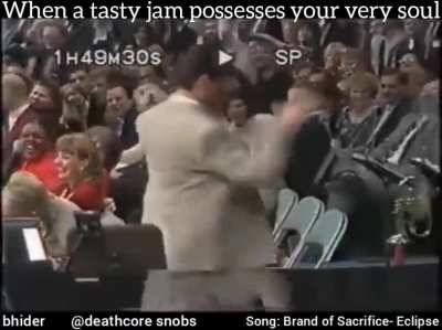 When you're possessed by the holy spirit