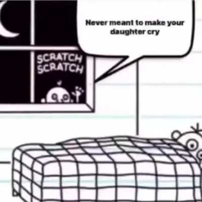 He’s sorry let him in