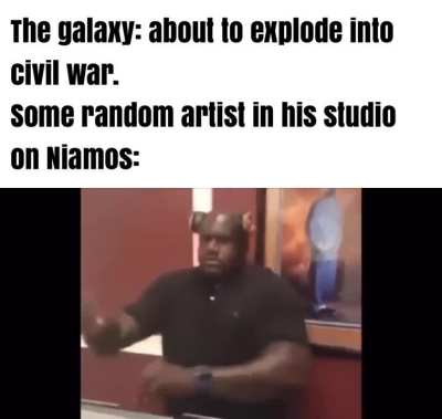 He's cooking