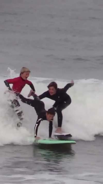 Bros being Bros (and having fun)