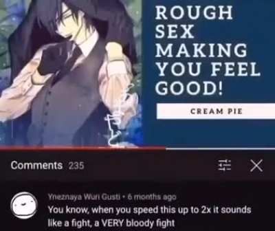 Bro went ham on the SFX