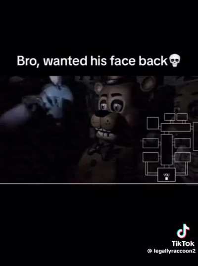 Give me back my fucking face