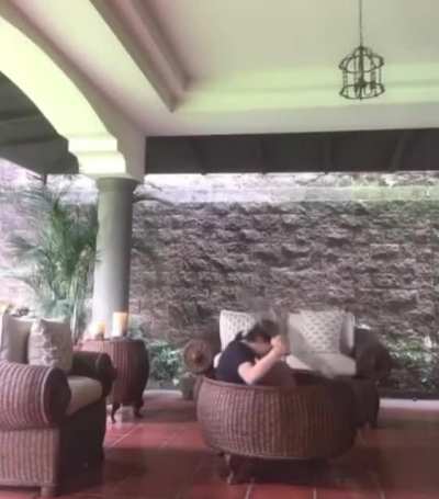 She’s trapped there to this day