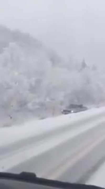 Driver records accident while saying 
