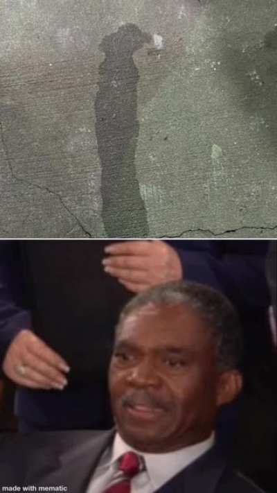 This puddle looks like Big PP