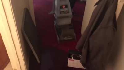 Handyman tries to fix a hot water leak on the 6th floor and ends up walking off the job flooding the entire building