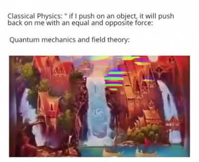 Dont forget about relativistic mechanics