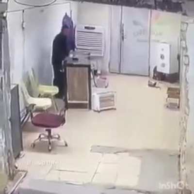 he is just playing