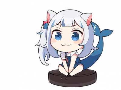 Catshark on a Roomba...? (Animated @totomori_m fanart of @takeru11275 fanart)
