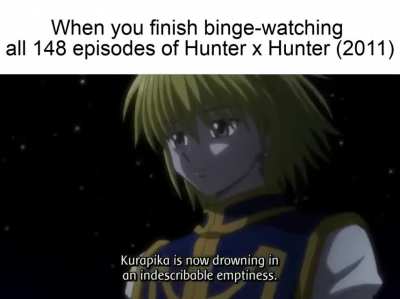 Feel the emptiness