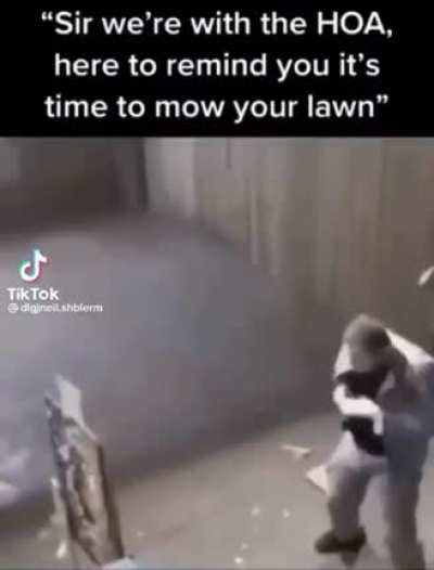 your grass is too long ☝️🤓