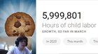 6 millin hours of child labor sppedrun