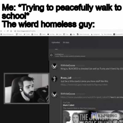 homeless r wierd