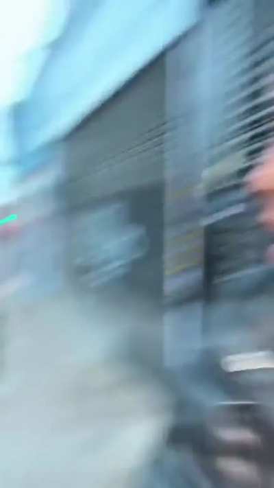 Man starts growling at woman
