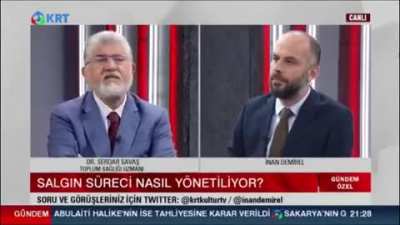 Dr. Serdar Savaş: Madem bu çocuklara birşey olmay<wbr>acağı<wbr>nı düşün<wbr>üyors<wbr>unuz, aynı önlemleri siz alın yüz yüze toplantı yapın. Niye video konferans üzerinden toplantı yapıyorsunuz?