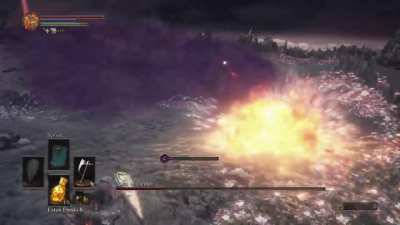 Minha primeira vez derrotando o boss final de Dark Souls 3, fiz isso no nível 1