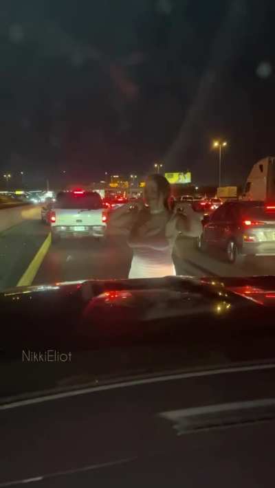 I won’t let a traffic jam ruin the fun 🥰 oc drop