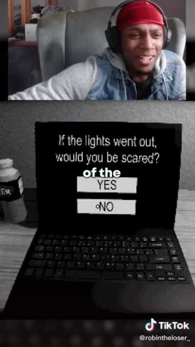 Scared of the dark (Credits on screen)