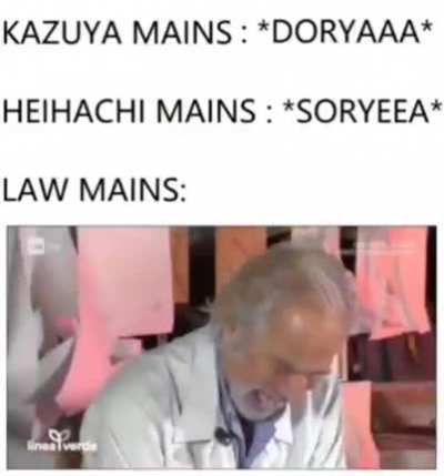 law mains be like