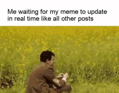 It's still stuck at 1. Wait, welp now it's down to 0