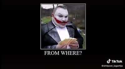 From where???